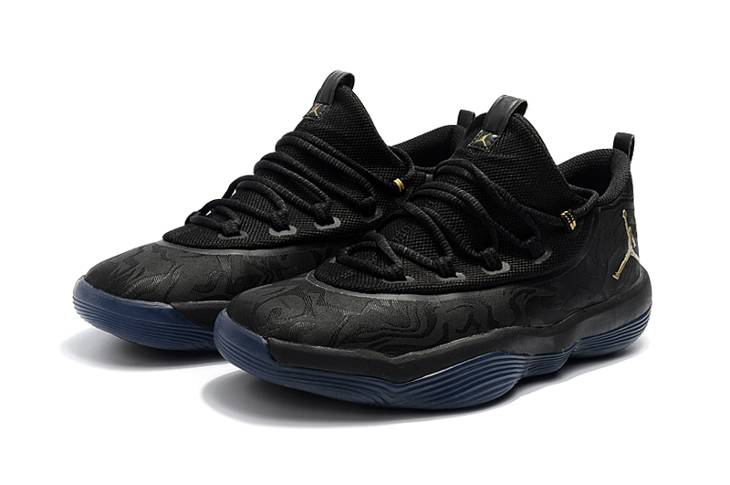 New Air Jordan Griffin All Black Basketball Shoes - Click Image to Close